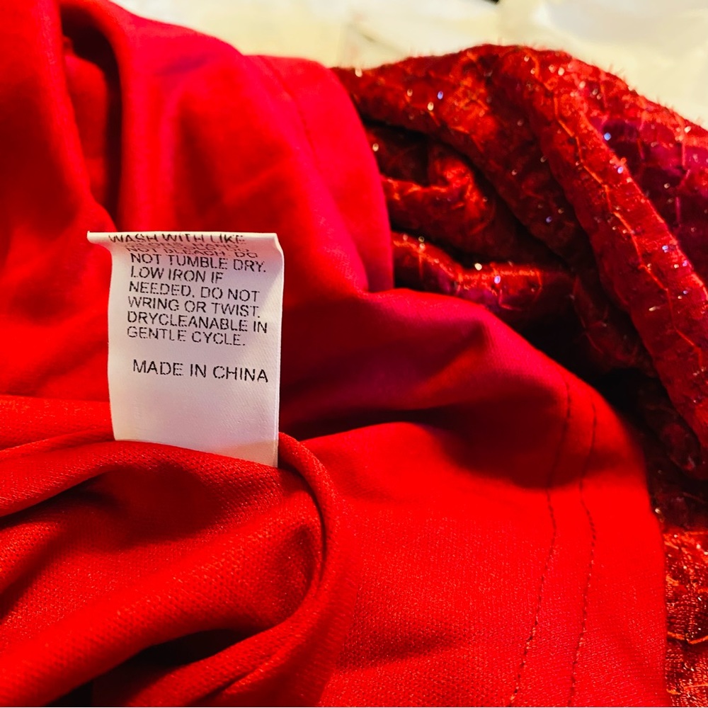 NWOT Red Cocktail dress NWOT - Picture 8 of 11